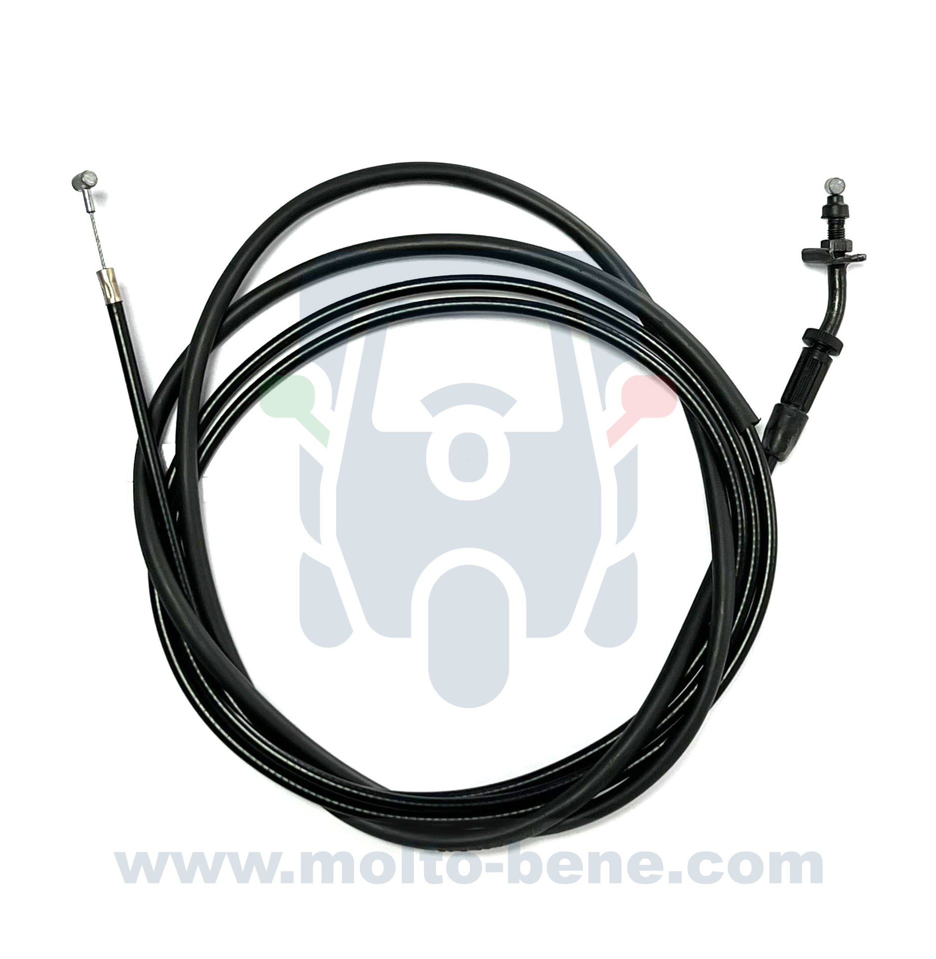 MB0127 Câble d'accélérateur Piaggio Ape Calessino 200 E4 1E002514 Gaskabel Throttle cable Gaszug