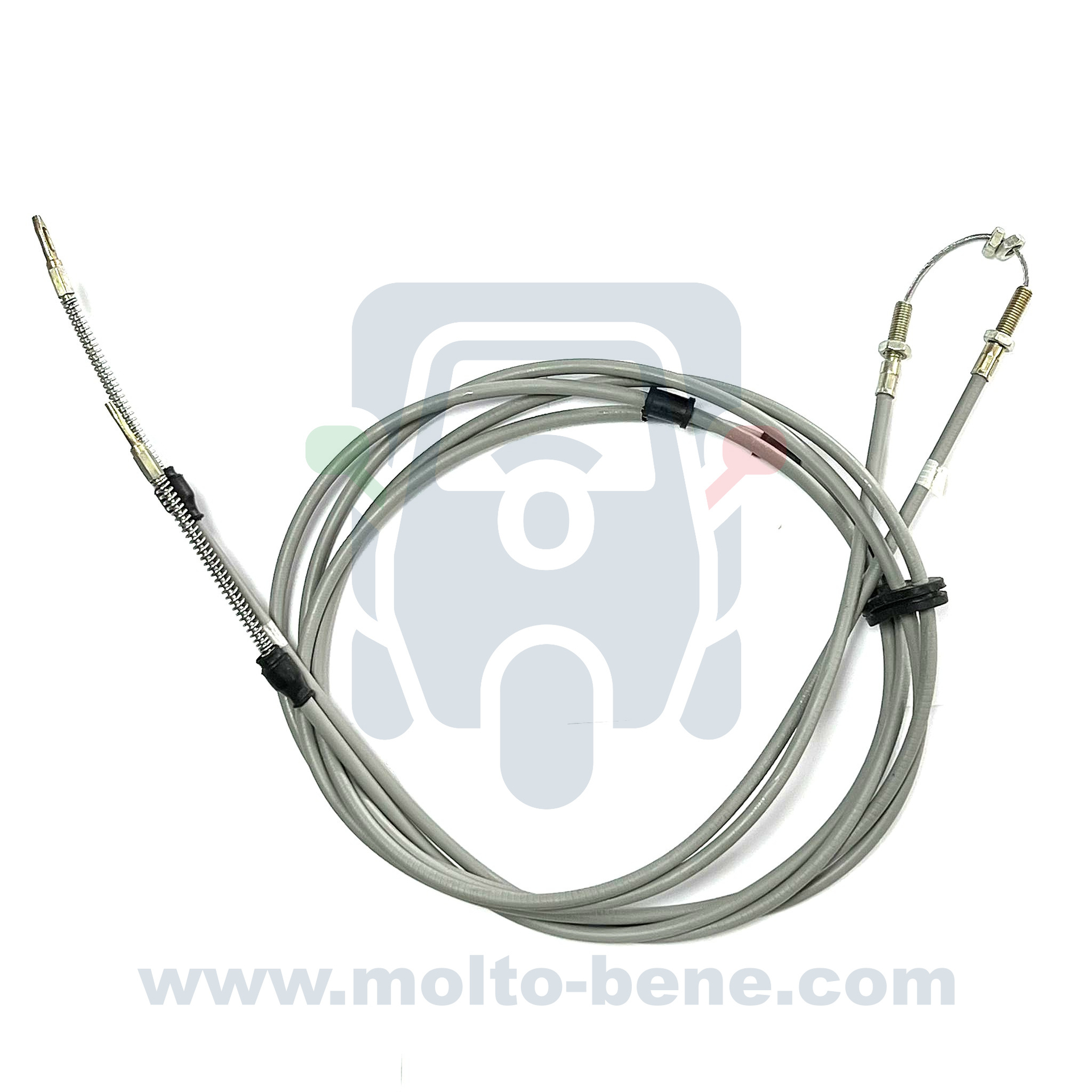 MB0130 Handremkabel Piaggio Ape Calessino 567719 Handbrake cable Seilzug Handbremse Câble de frein à main 2007-20