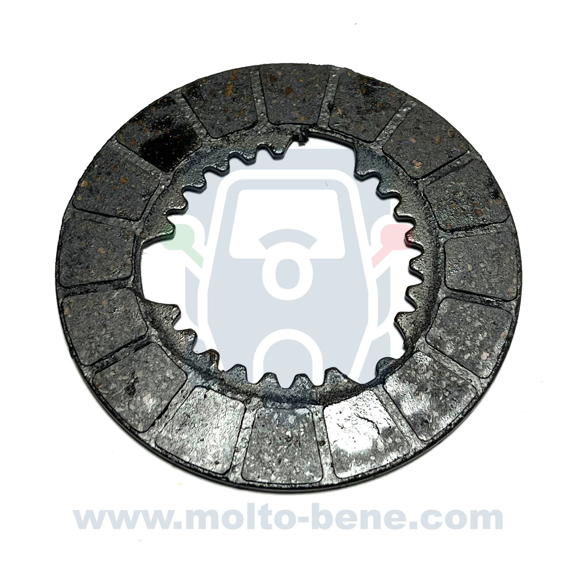 MB0168 Koppelingsplaat Piaggio Ape Classic 400 Calessino 200 127530011 Clutch disc Kupplungsscheibe Disque d'embrayage