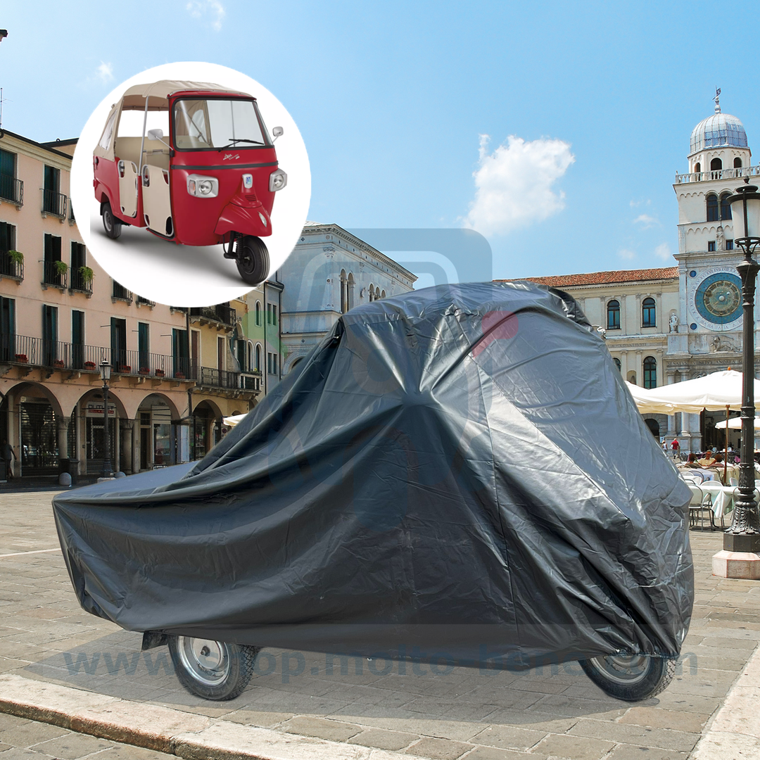 MB0192 Afdekzeil Beschermhoes Piaggio Ape Calessino 200 Car protective cover Faltgarage Schutzhülle Couverture de voiture
