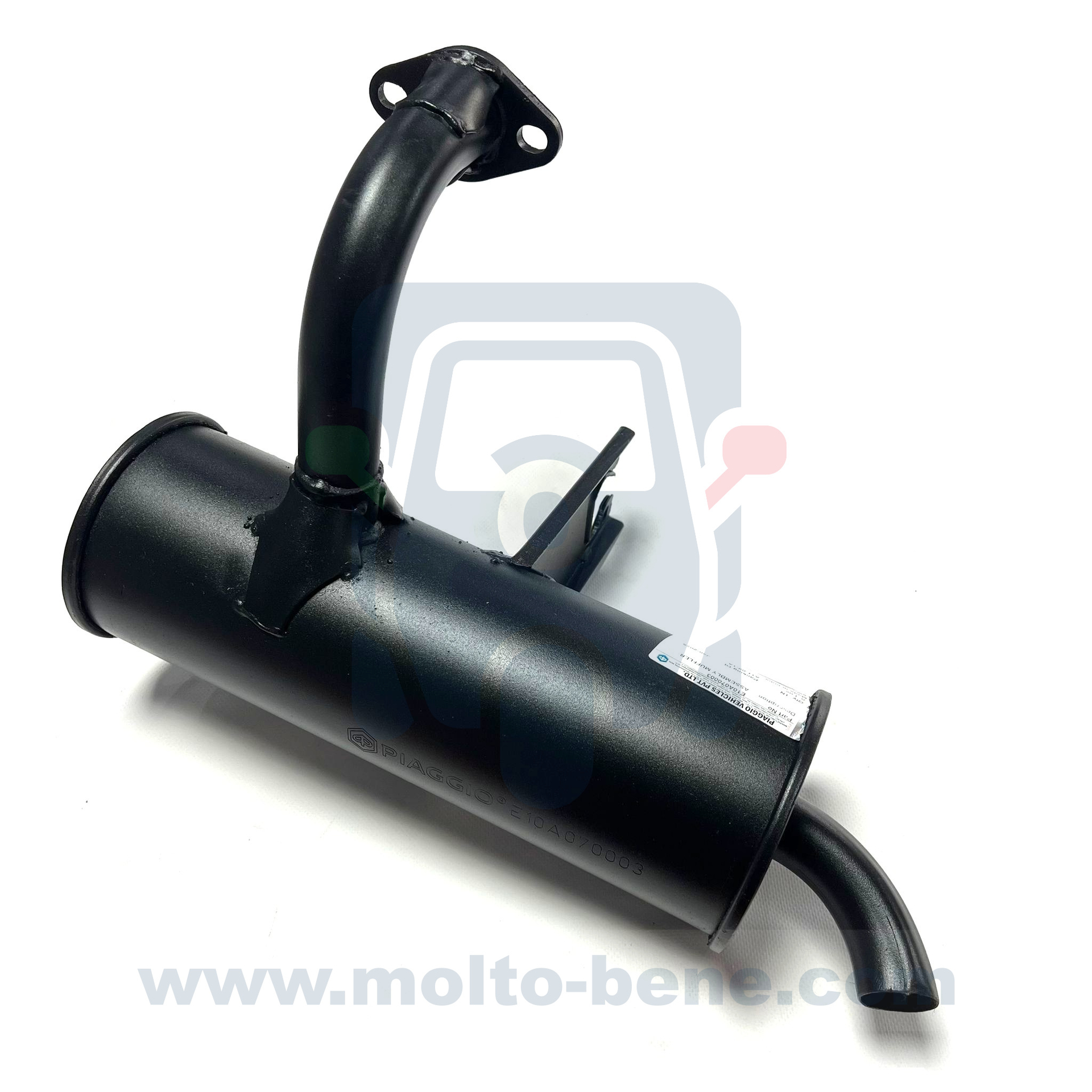 MB0197 Uitlaat Piaggio Ape Classic 400 E4 E10A070003 Échappement Exhaust Auspuff