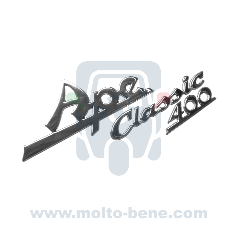 MB0200 Embleem Piaggio Ape Classic 400 1E000853 Emblem Emblème