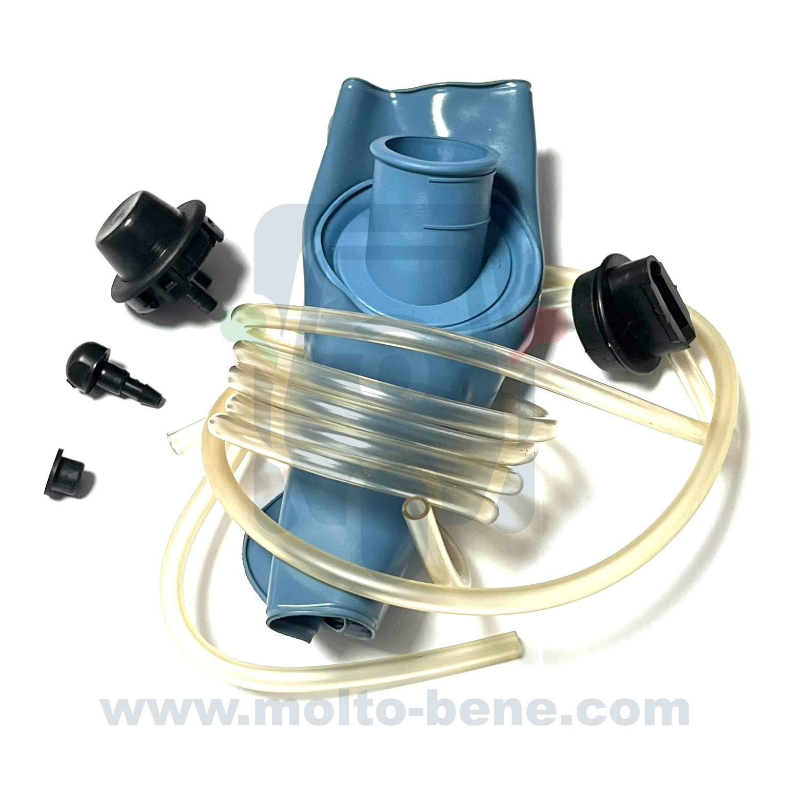 MB0219 Ruitenwisser Sproeier compleet Piaggio Ape Poker 255411 Windshield wiper washer complete Scheibenwischer-Waschanlage kom