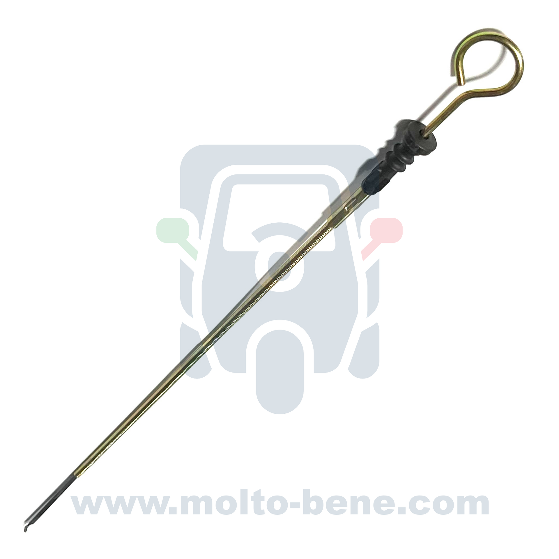 MB0235 Piaggio Oliepeilstok Ape CAR TM Poker Calessino Classic Diesel 830639 Oil dipstick Ölmessstab Jauge d'huile