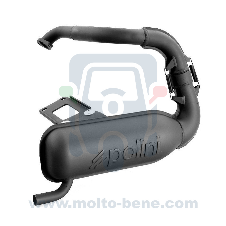 MB0310 Uitlaat Polini Piaggio Ape 50 200.2031 Exhaust Sport power Rennauspuff Echappement Polini 