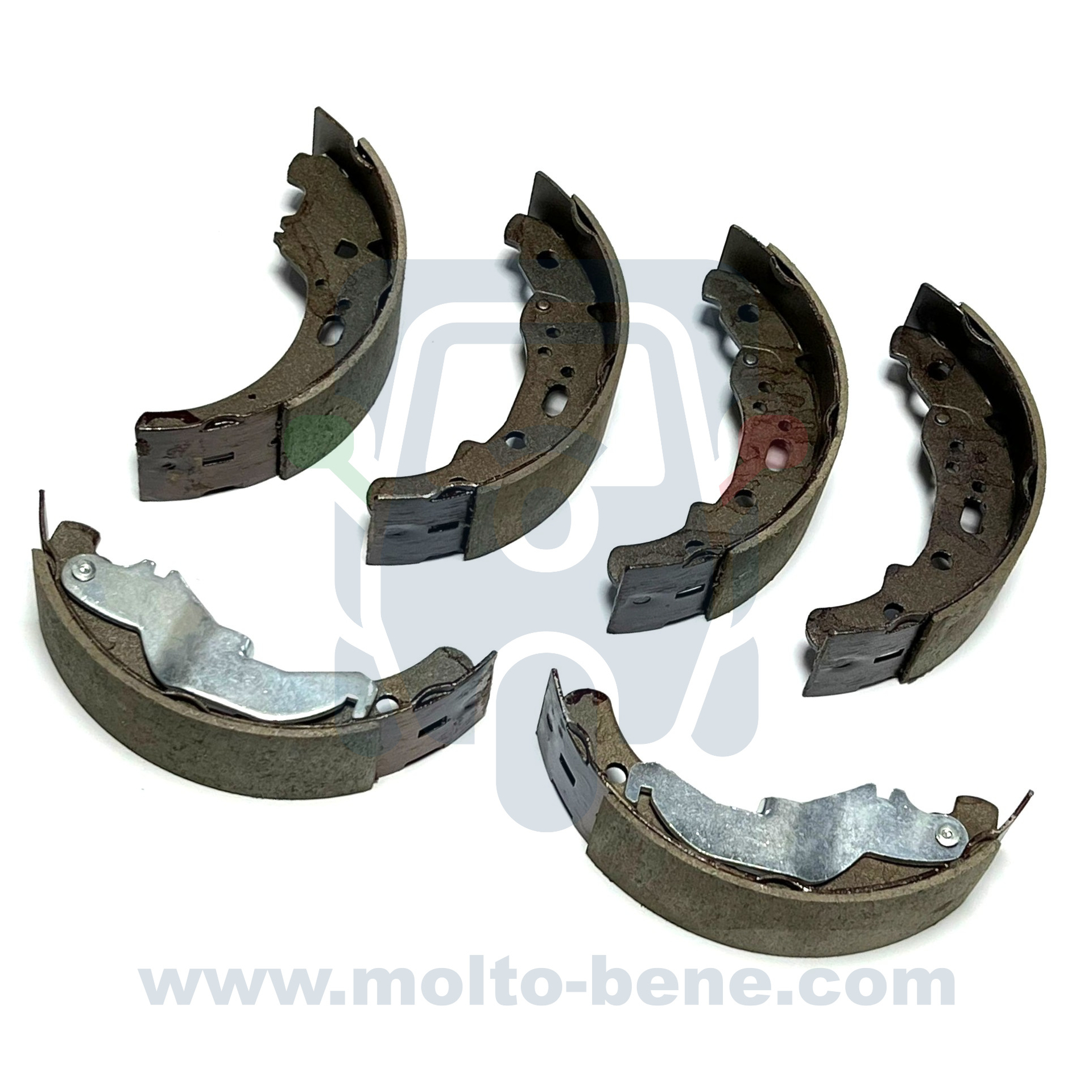 MB0315 154991 Piaggio Ape TM 703 602 atm atm zapt  Bremsbelagsatz Set remschoenen  brake shoes Jeu de mâchoires de frein