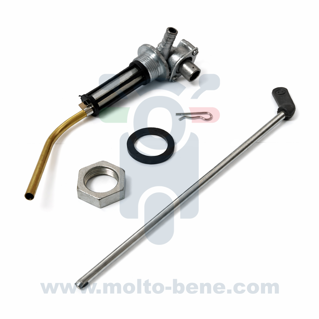 MB0350 Benzinekraan Set Vespa 50 90 125 Fuel tap Kit Benzinhahn Satz Robinet d'essence Ensemble Piaggio 138937 V5A1T V5SA1