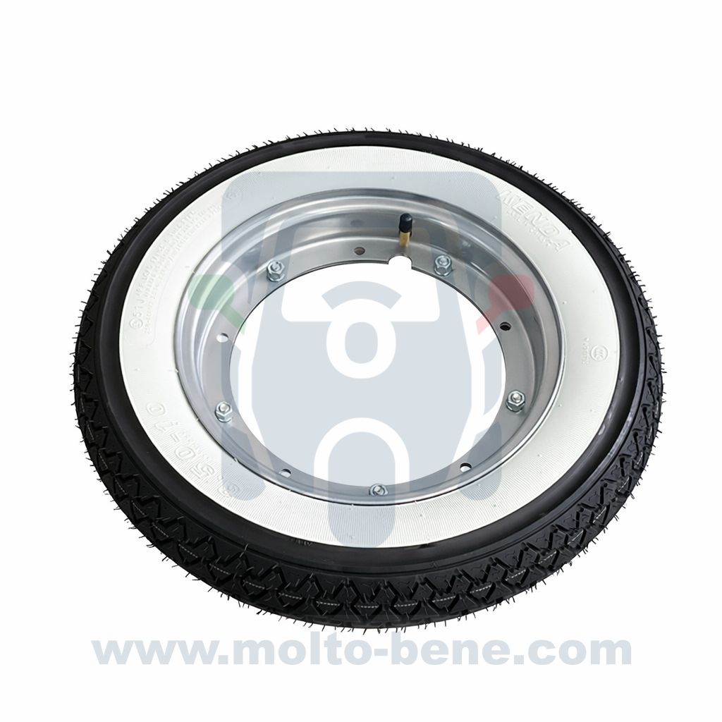 Piaggio Ape 50 Kenda Band Tire WHITEWALL white wall 3.50-10 Vespa 10 inch 100-90R10 Molto Bene Cuijk (3)