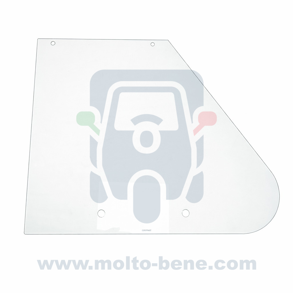 Zijruit Piaggio Ape 50 (oud model) 187302 Seitenscheibe Side window Vitre lat&eacute;rale TL2T TL3T TL4T TL5T