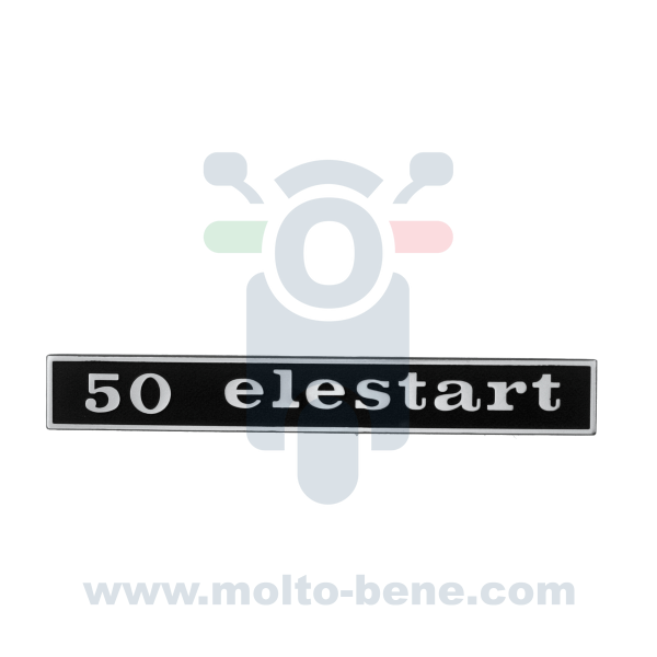 MB0442 Embleem 50 Elestart Vespa 50 Special 152512 Emblem Badge Embl&egrave;me