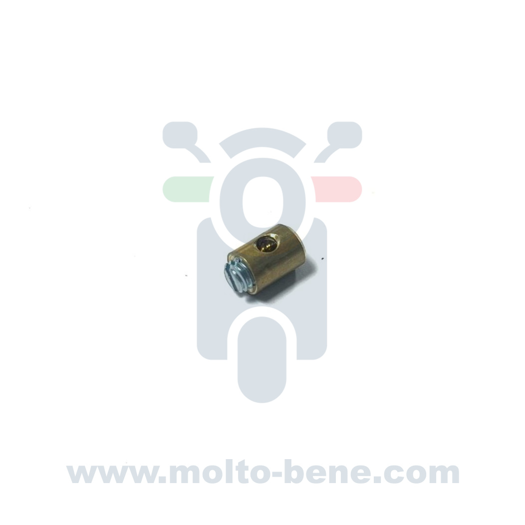 MB0470 Schroefnippel 5.5x7.3mm M4 Screw nipple Schraubnippel Vis pour c&acirc;ble Piaggio Ape Vespa 50 90 125