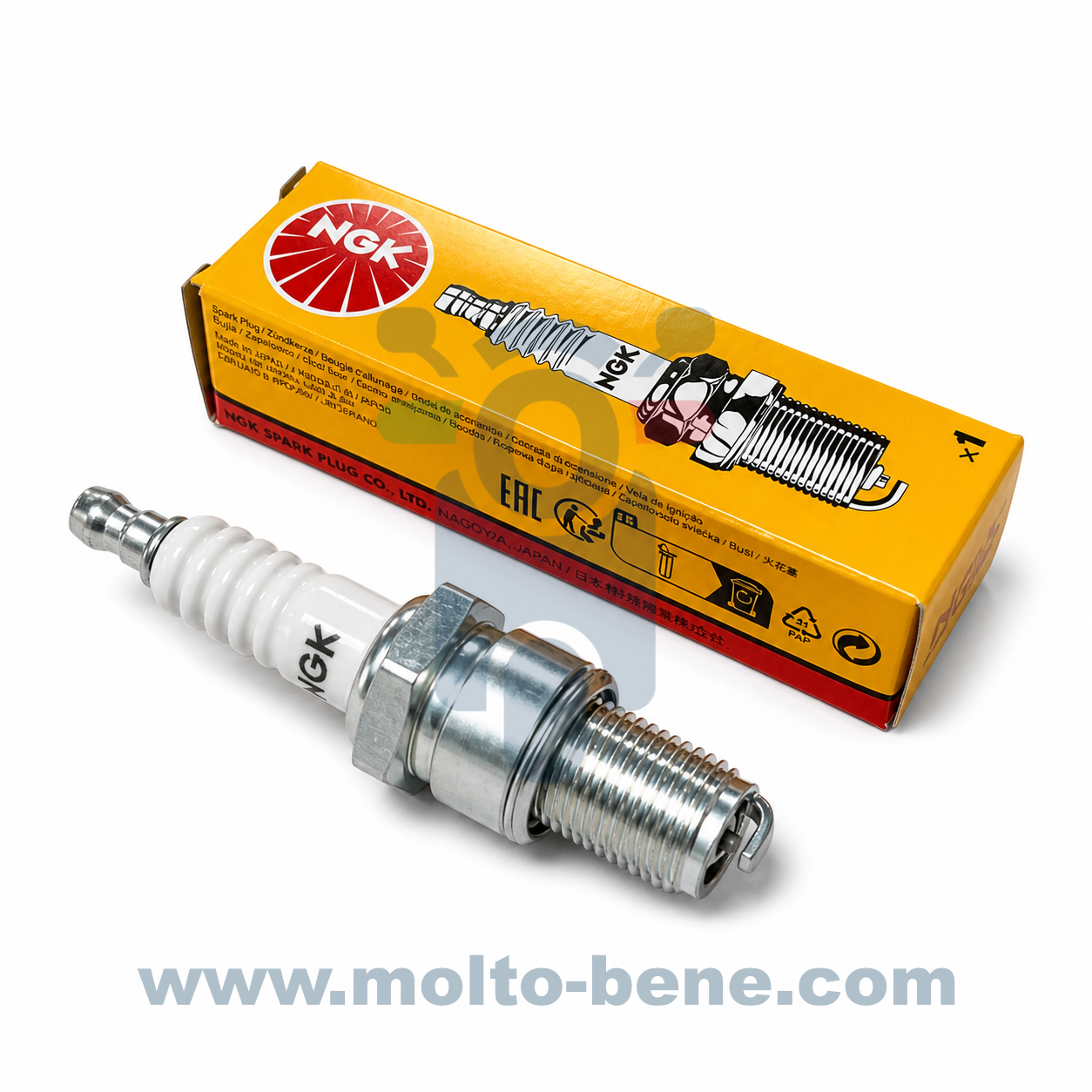 MB0498 Bougie NGK B9ES Spark plug Z&uuml;ndkerze Bougie d'allumage 2611 Piaggio Vespa Ape 09482 00127