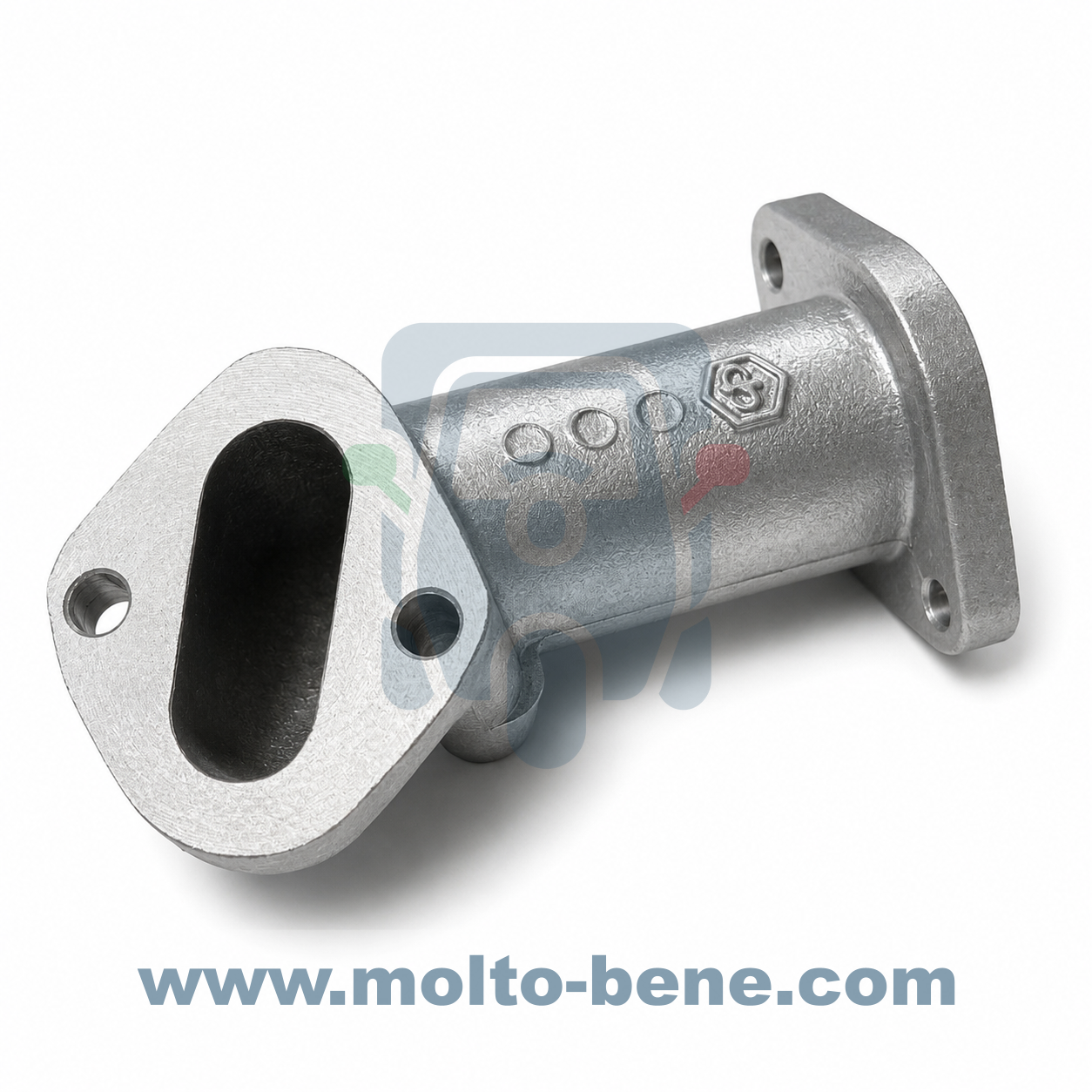 MB0588 Collecteur Piaggio Ape TM P 703 602 2204025 Collecteur Verteiler Ansaugstutzen Manifold inlet ATM1T ATM2T ZAPT