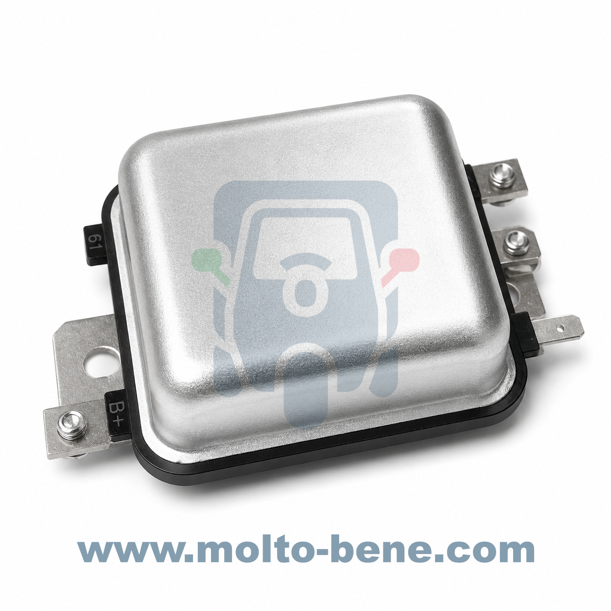 MB0590 Spanningsregelaar Piaggio Ape TM CAR MP 1157714 Voltage regulator Spannungsregler R&eacute;gulateur de tension P 501 601
