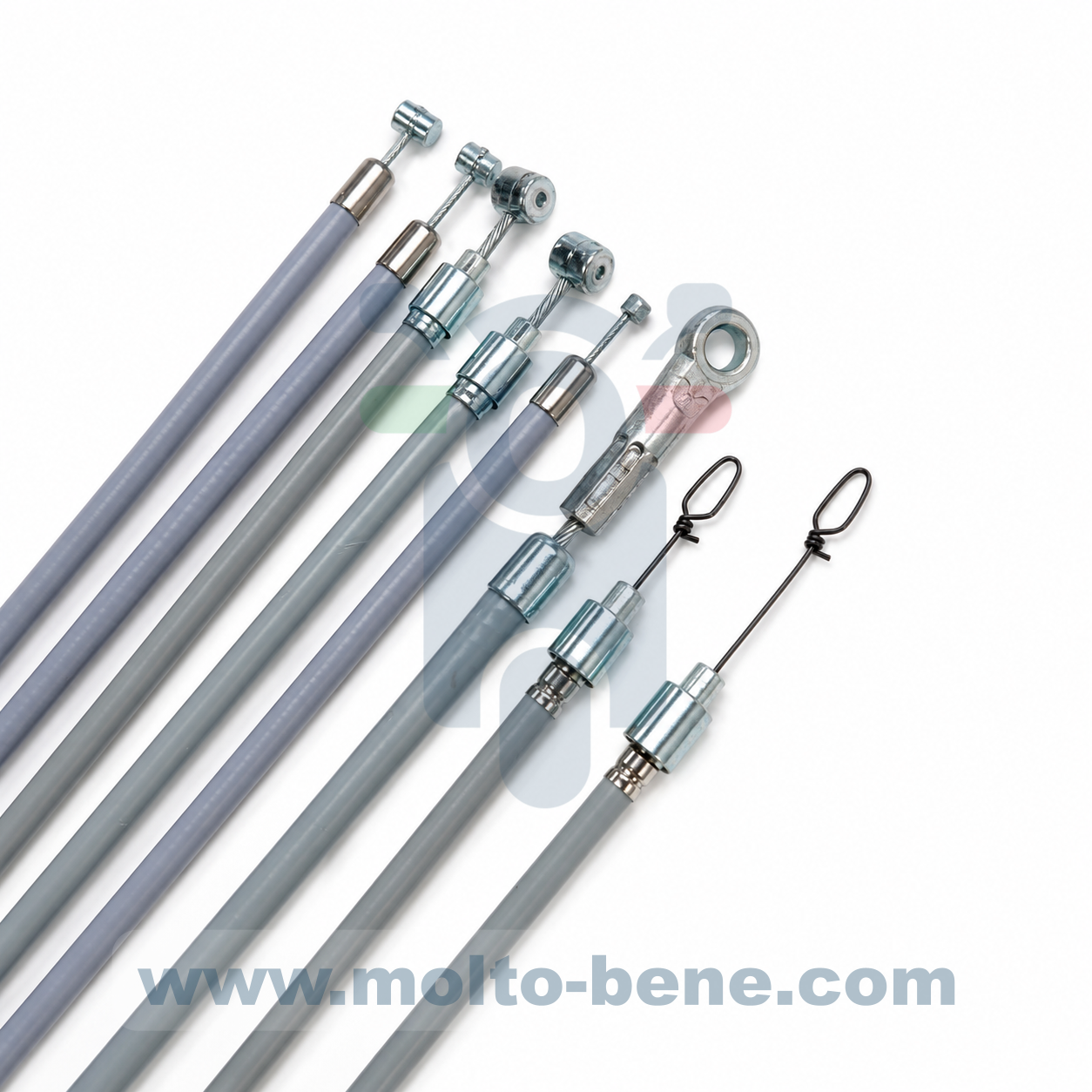 MB0658 Kabelset Vespa V50 50 90 125 Primavera Piaggio Seilzugkit Cable Kit kit de tirage de c&acirc;ble Special L N R 62125