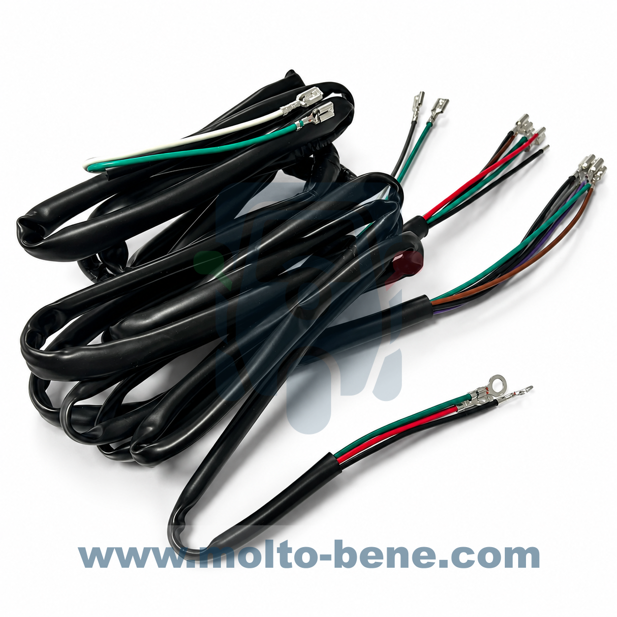 MB0668 Kabelboom Wiring Loom Kabelbaum Vespa 50 N-R-L V5A1T V5SA1T V5R1T V5SA1T Faisceau de c&acirc;blage PIAGGIO SIEM 102462 