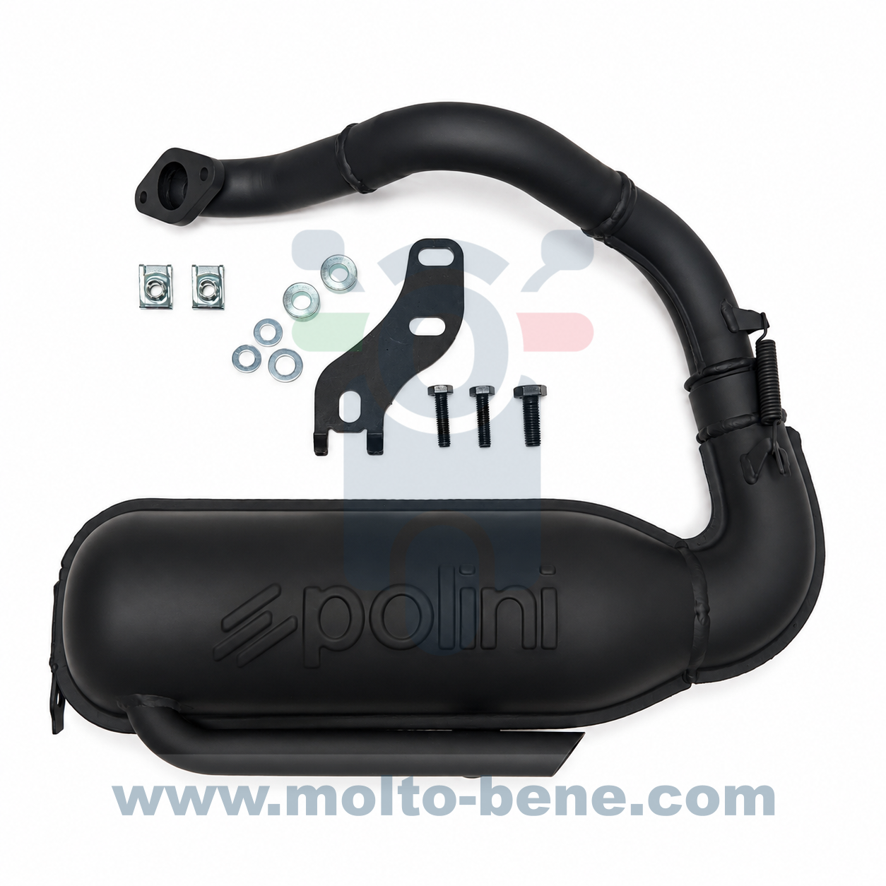 MB0716 Polini 200.2032 Sport uitlaat Vespa V50 racing exhaust auspuff &Eacute;chappement V5A1T Special PK