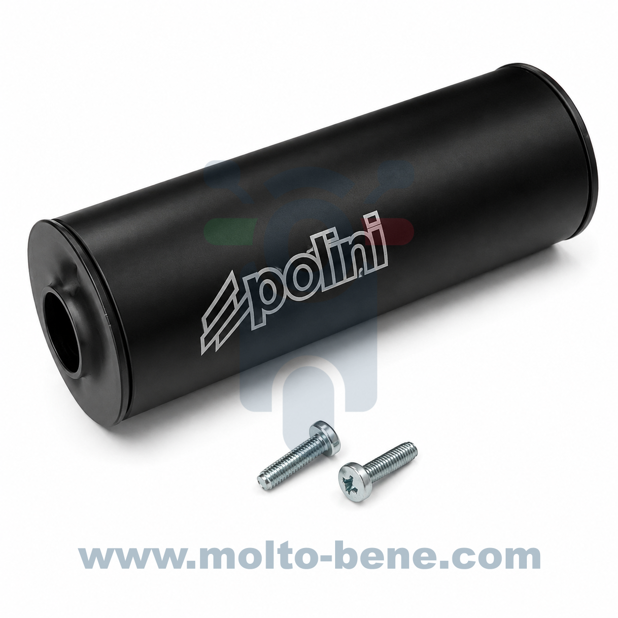 MB0717 Demper voor Polini 218.0021 Banaan uitlaat Silencer Banana exhaust D&auml;mpfer Auspuffanlage Auspuff Silencieux pour 