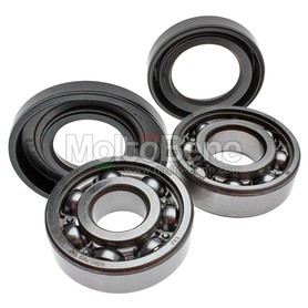 Krukas lagers en keerringen set Piaggio Ape 50