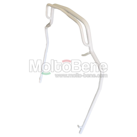 Voorbumper staal Piaggio Ape 50 Wit (Luxe uitvoering)