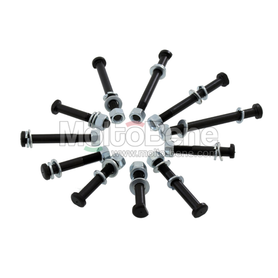 Bouten en moerenset motorblok Piaggio Ape 50