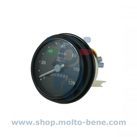 Kilometerteller Vespa PK PX 50 S Zwart 120 kmh