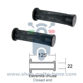 Greep Handvatten Stuur Zwart Vespa 50 125