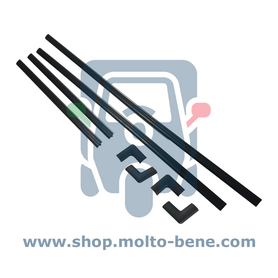 Lijstenset Voorruit Piaggio Ape TM