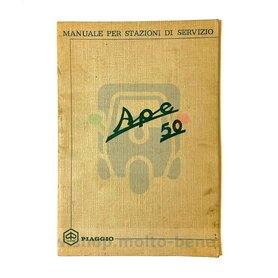 Werkplaatshandboek Piaggio Ape 50 'prima serie'