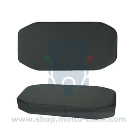 Zitting zwart Piaggio Ape P50