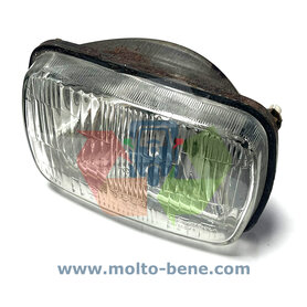 GEBRUIKT: Koplamp unit Piaggio Ape TM