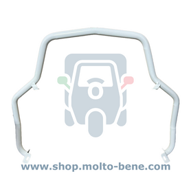 Voorbumper staal Piaggio Ape 50 Wit
