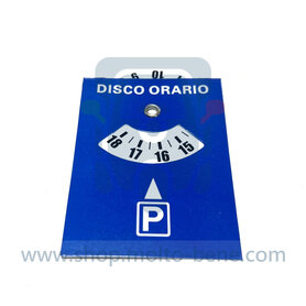 Parkeerschijf Italiaans 'DISCO ORARIO'