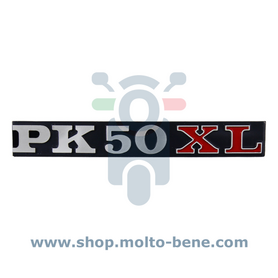 Embleem PK50 zijpaneel Vespa PK 50 XL