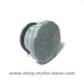 Benzinedop Tankdop Piaggio Ape 50 30mm Grijs