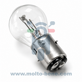 Lamp 12V 35/35W BA20D Piaggio Ape TM / P / Vespa