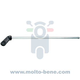 Chokehevel Plastic Donkergrijs Vespa 50 - 125